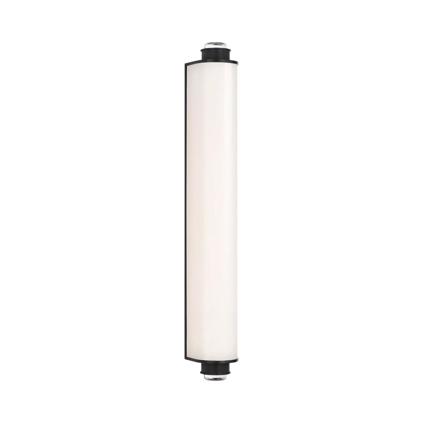 Percy LED Bath Wall Light in Bronze (28.5-Inch).