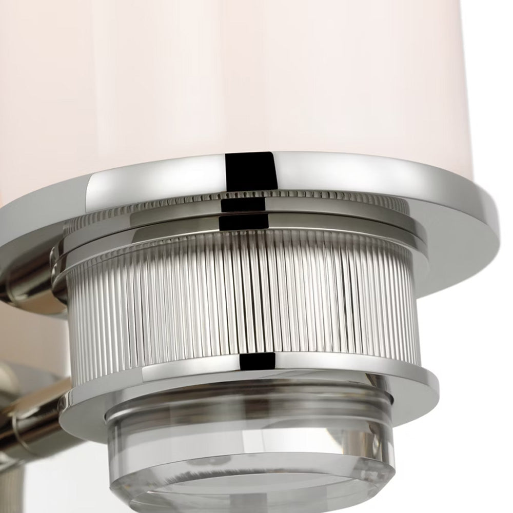 Percy Single LED Bath Wall Light in Detail.