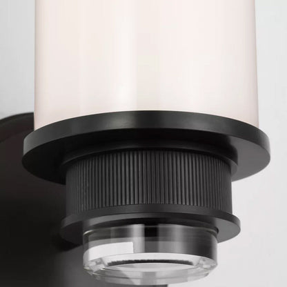 Percy Single LED Bath Wall Light in Detail.