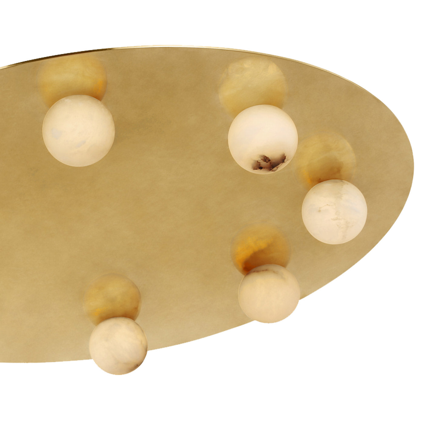 Pertica LED Flush Mount Ceiling Light in Detail.