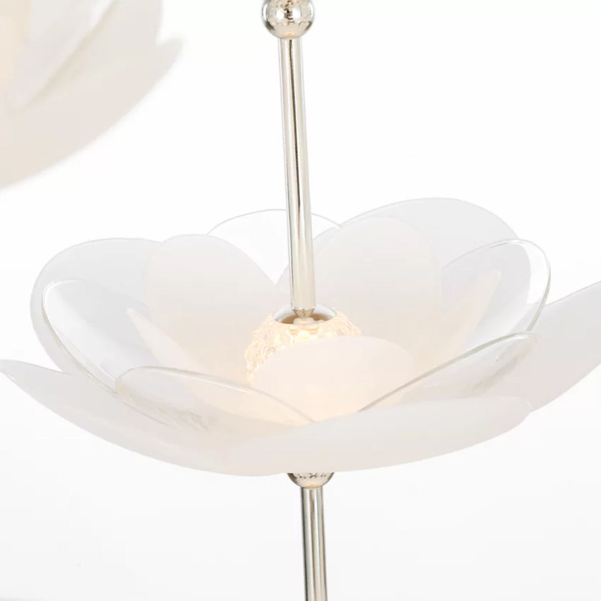 Petaluma Cascading Linear LED Chandelier in Detail.