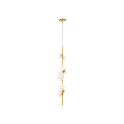 Petaluma LED Pendant Light in Soft Lacquered Brass (40.5-Inch).