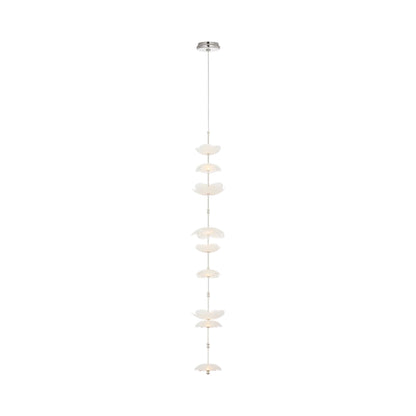 Petaluma LED Pendant Light in Soft Silver (47.25-Inch).