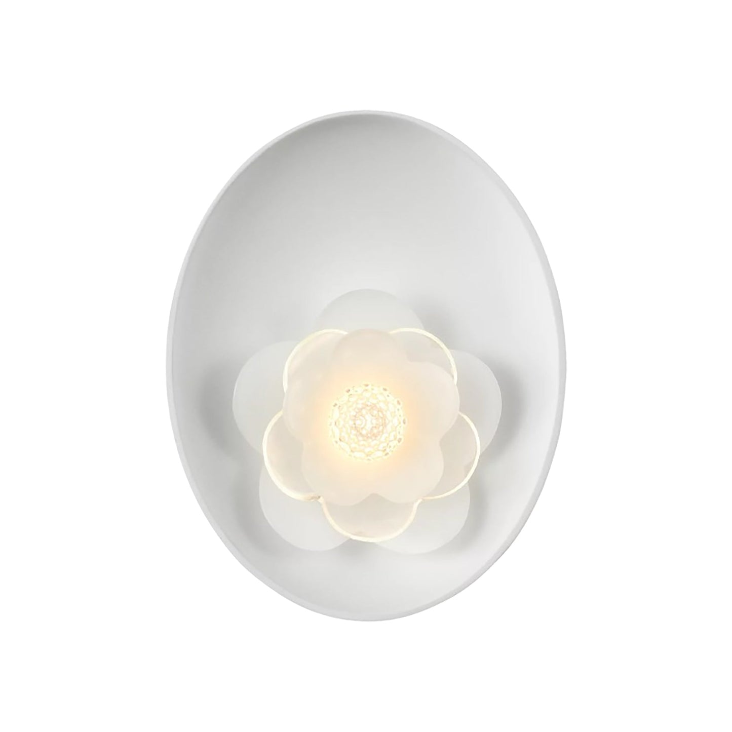 Petaluma LED Wall Light in Matte White (6.5-Inch).