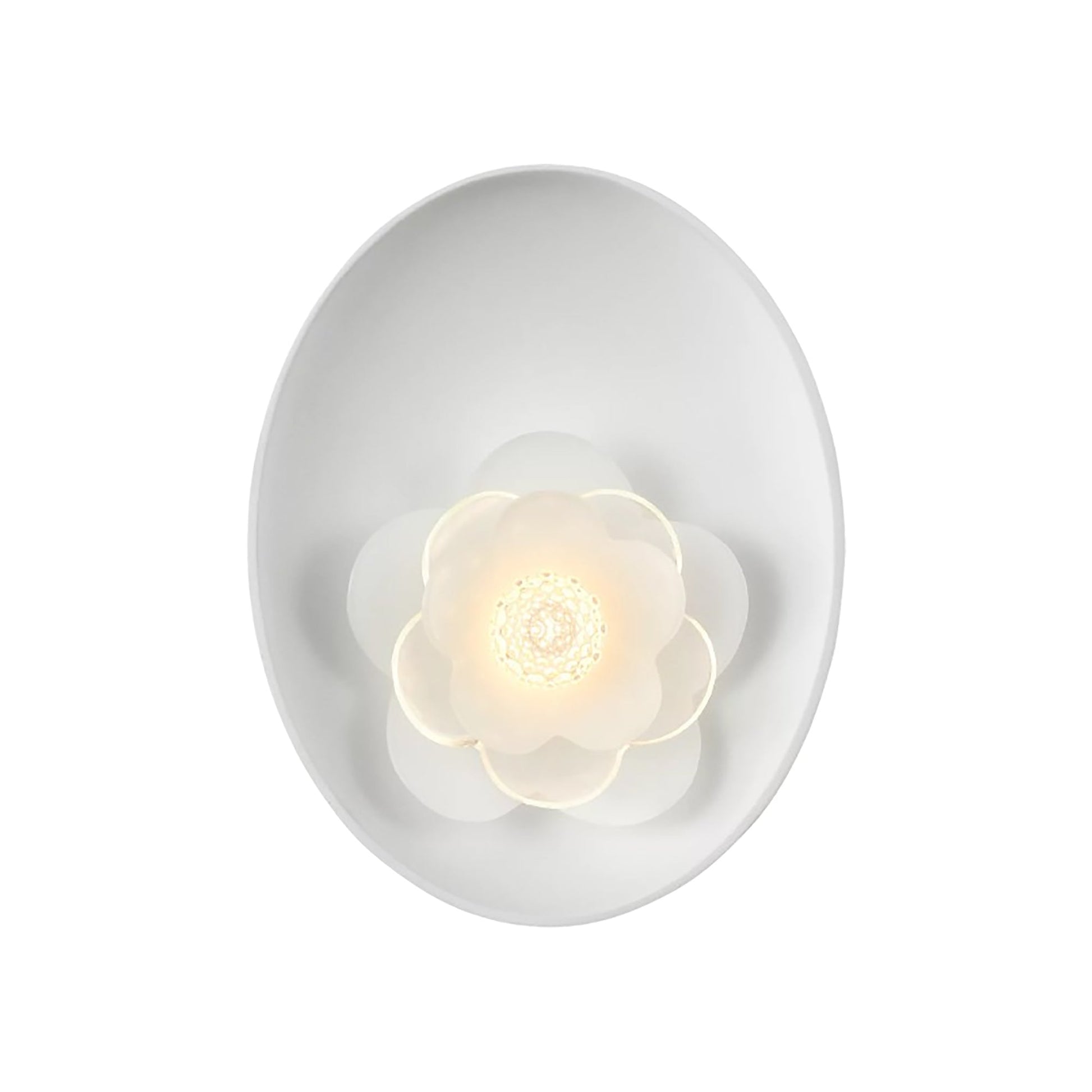 Petaluma LED Wall Light in Matte White (6.5-Inch).