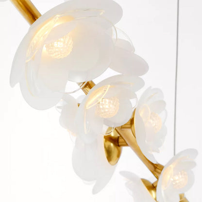 Petaluma Linear LED Chandelier in Detail.