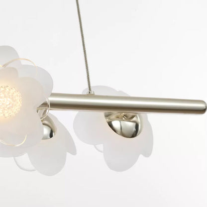 Petaluma Linear LED Chandelier in Detail.
