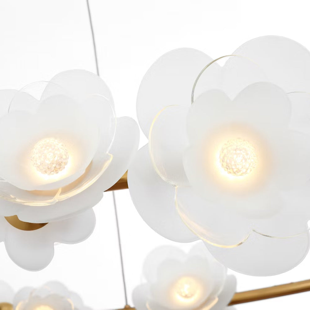 Petaluma Ring LED Chandelier in Detail.