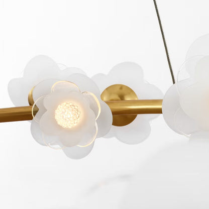 Petaluma Ring LED Chandelier in Detail.