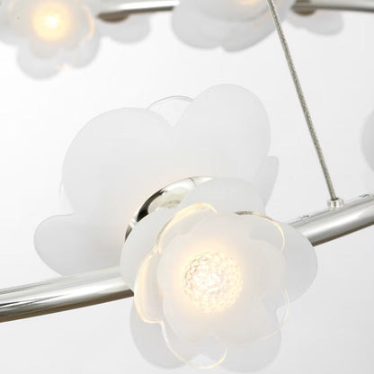Petaluma Ring LED Chandelier in Detail.