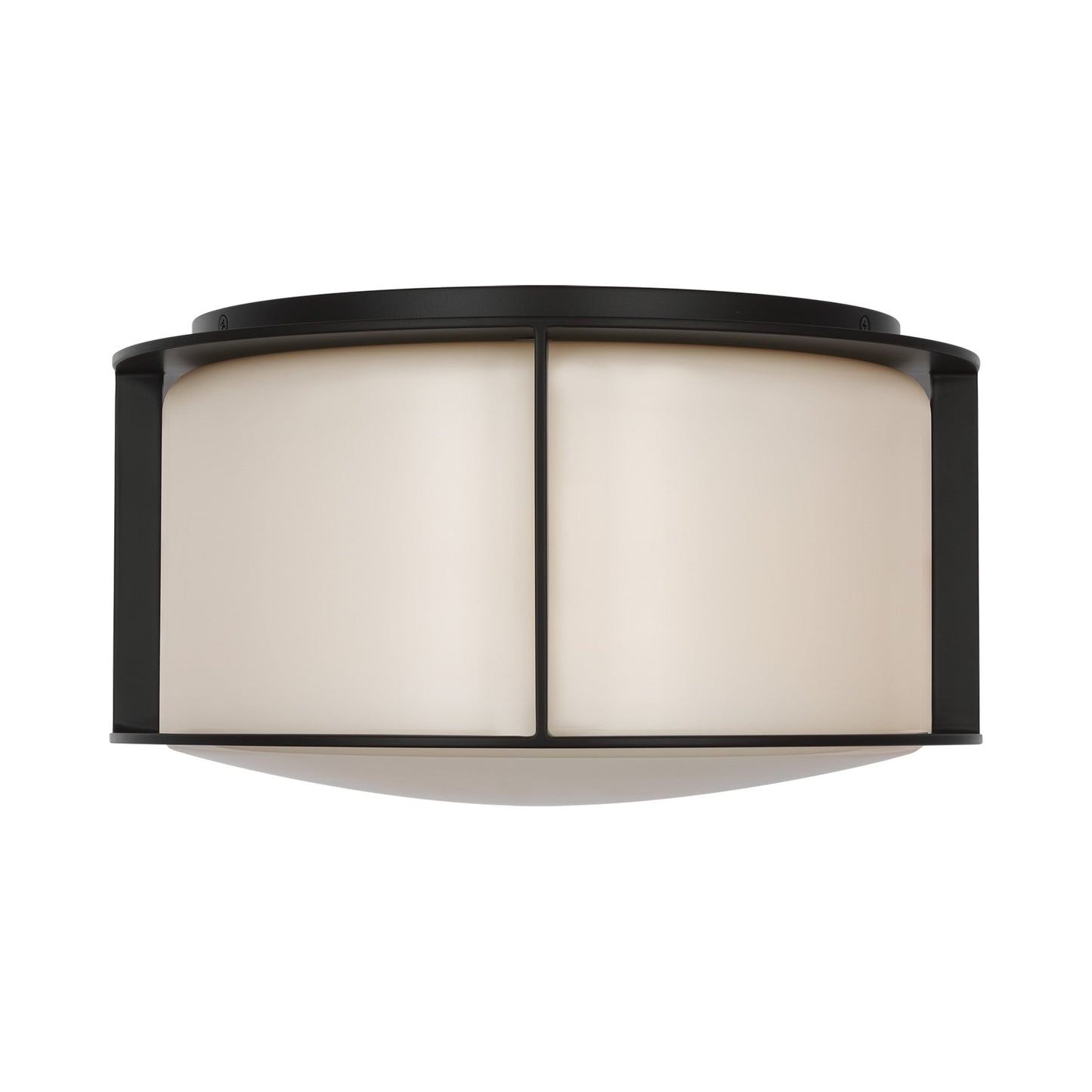 Phinn LED Flush Mount Ceiling Light in Modern Iron.