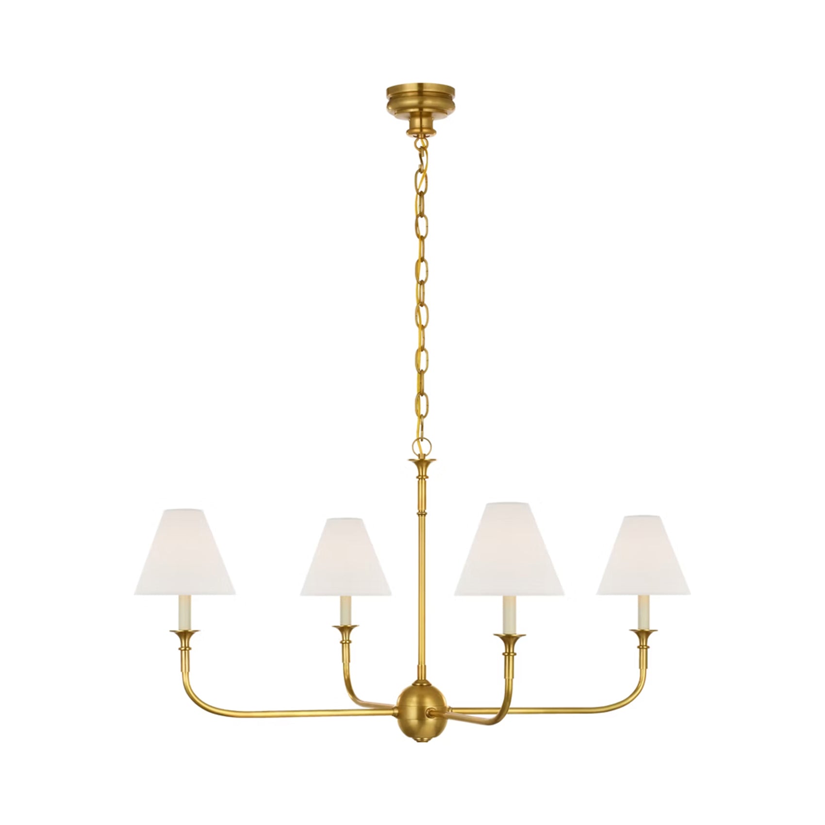 Piaf Chain Hung Chandelier (39-Inch).