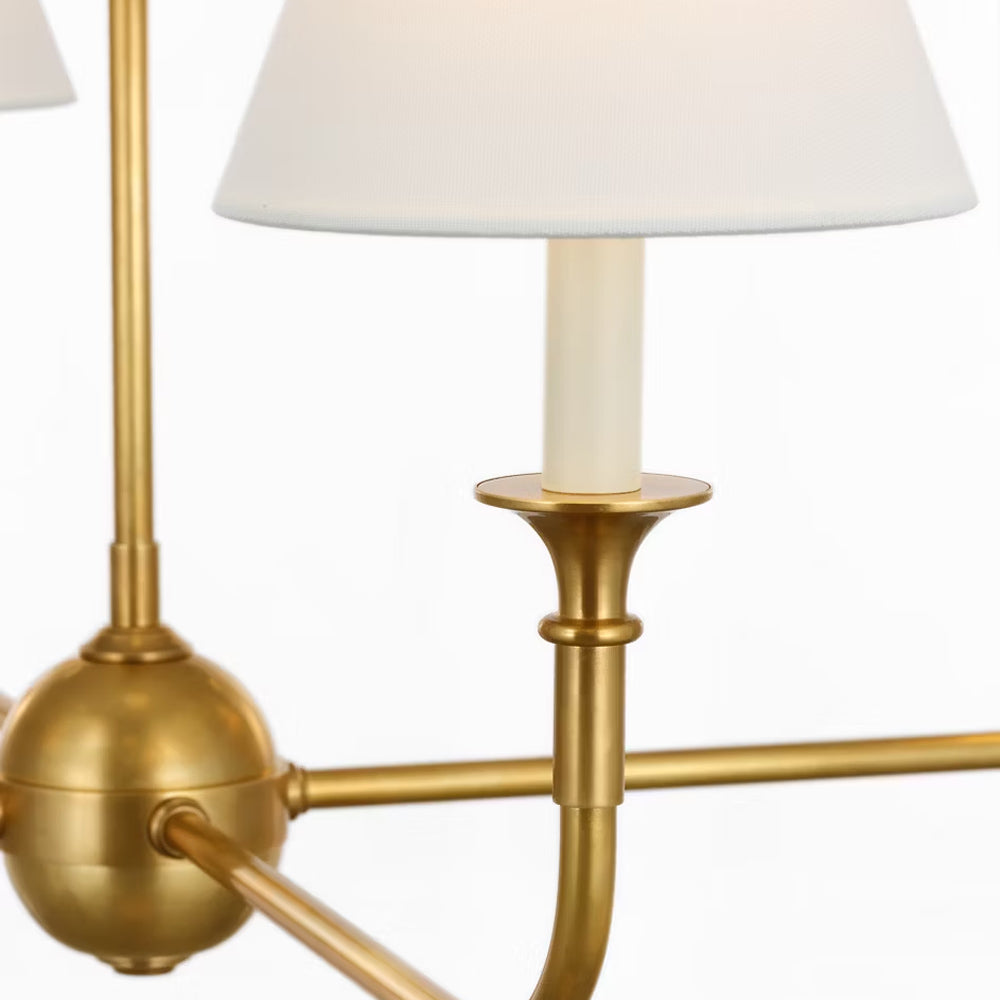 Piaf Chain Hung Chandelier in Detail.