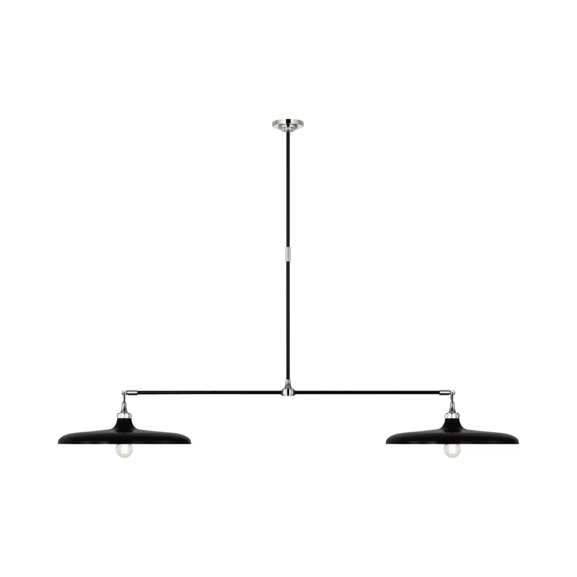 Piatto Linear Pendant Light in Detail.