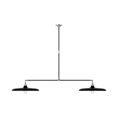 Piatto Linear Pendant Light in Detail.