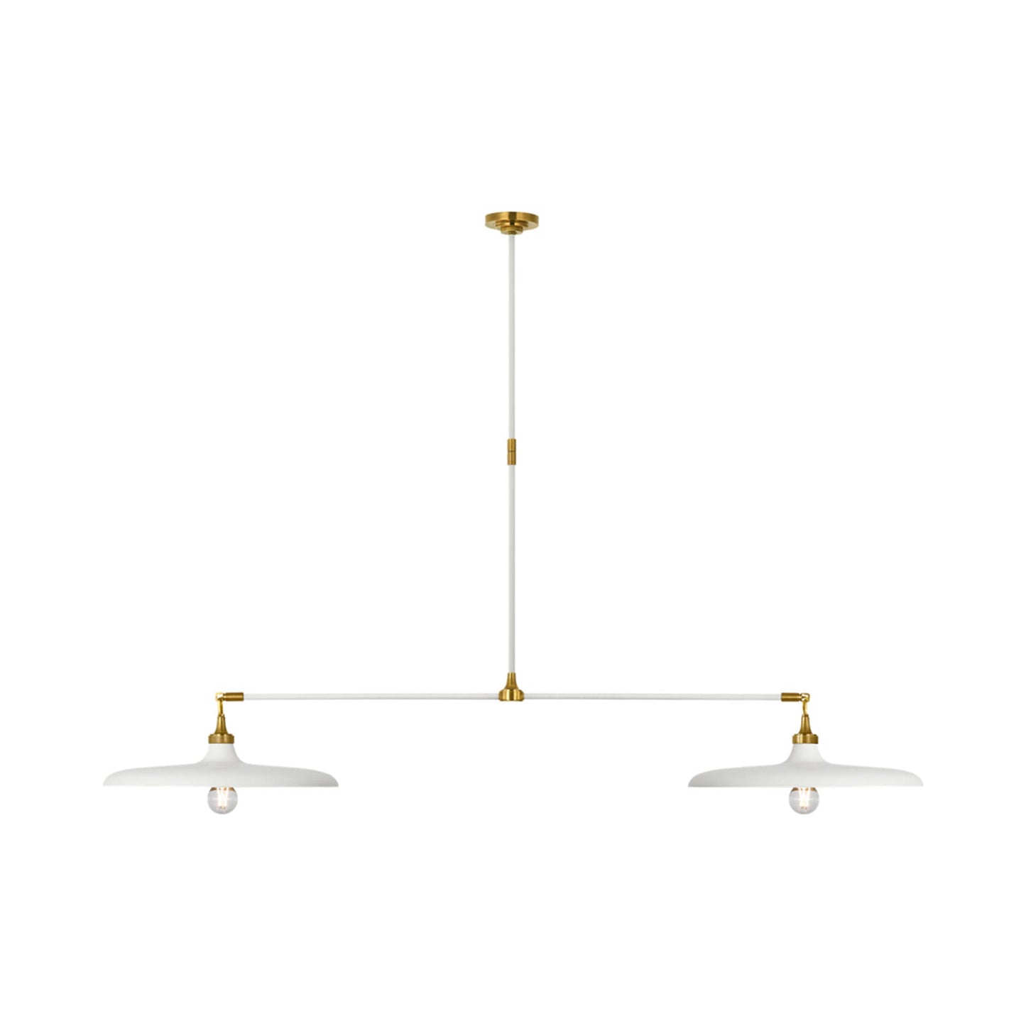 Piatto Linear Pendant Light in Detail.