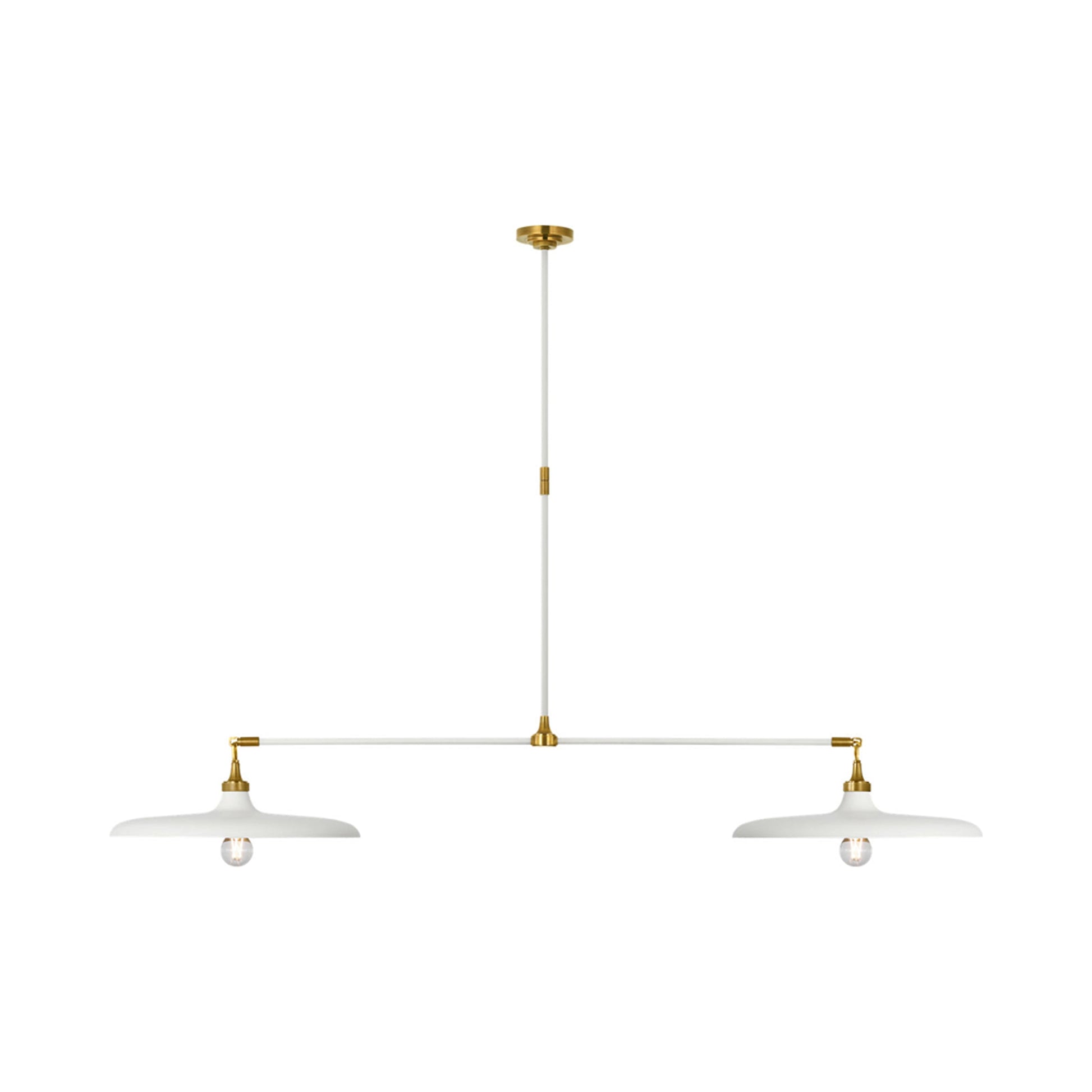 Piatto Linear Pendant Light in Detail.