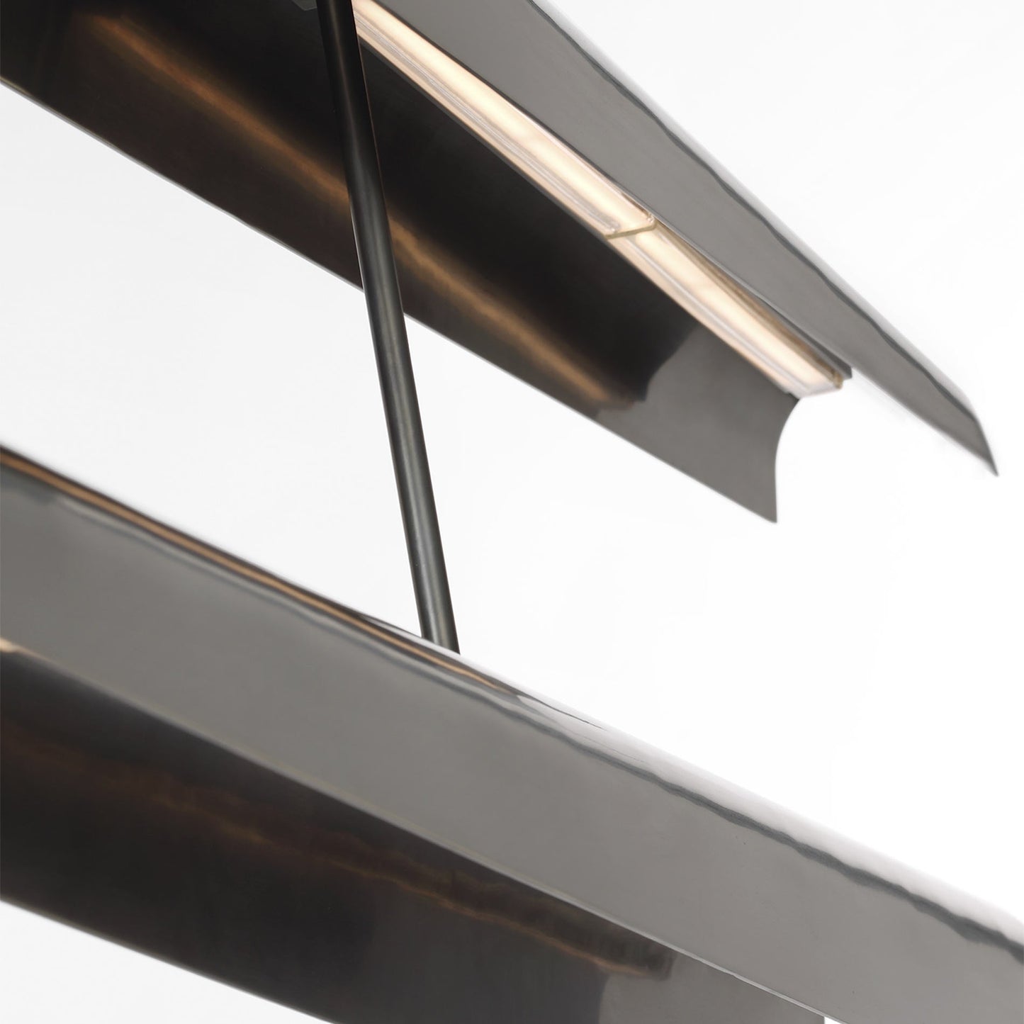 Piel LED Multi-Positional Chandelier in Detail.