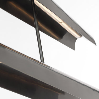 Piel LED Multi-Positional Chandelier in Detail.