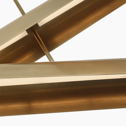 Piel LED Multi-Positional Chandelier in Detail.