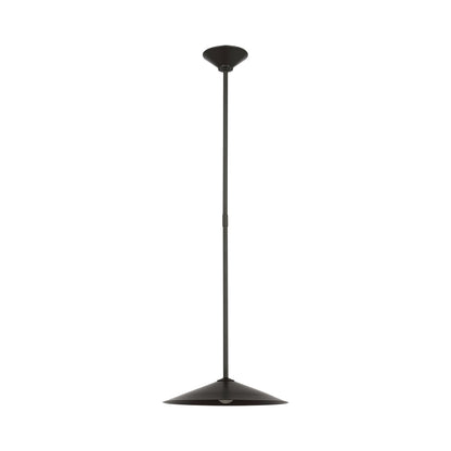 Ponce LED Pendant Light in Modern Iron/Modern Iron (Small).
