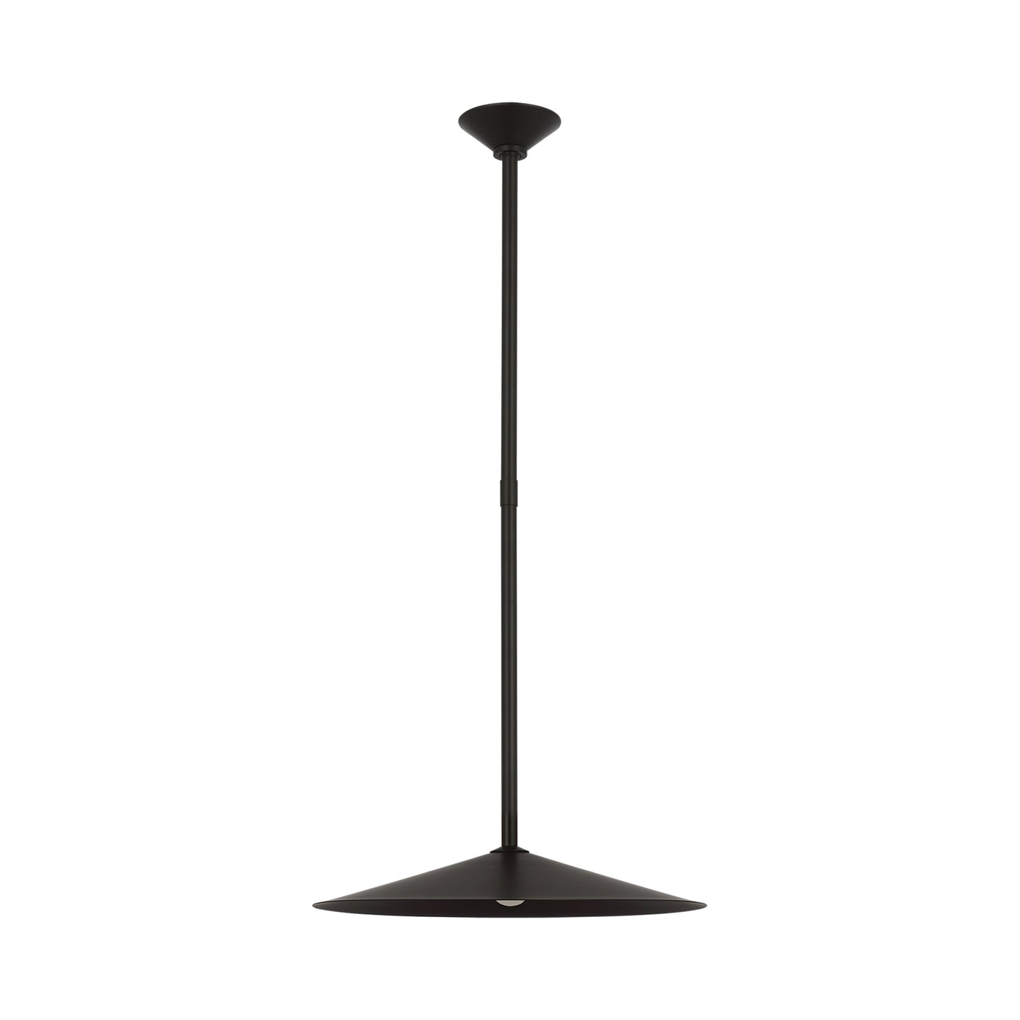 Ponce LED Pendant Light in Modern Iron/Modern Iron (Large).