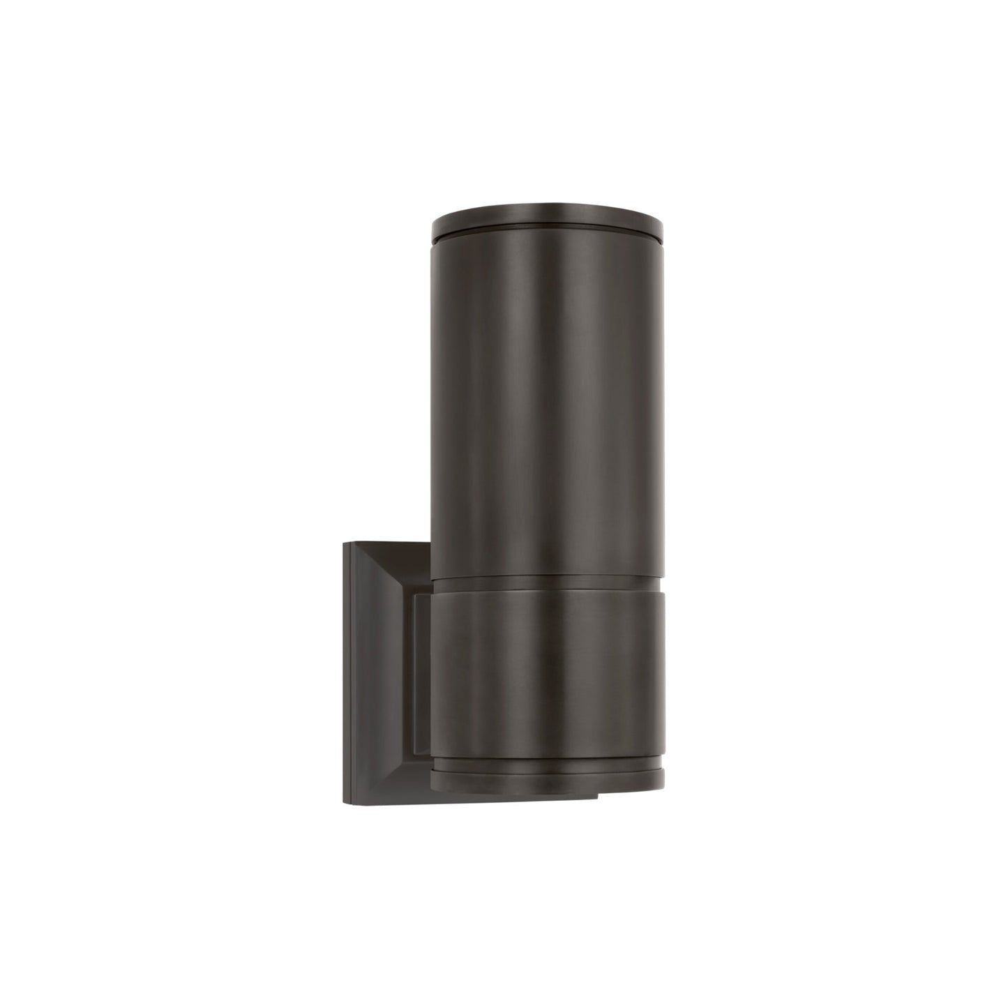 Provo Outdoor LED Wall Light in Bronze (9.5-Inch).