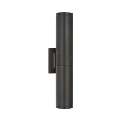 Provo Outdoor LED Wall Light in Matte Black (20-Inch).