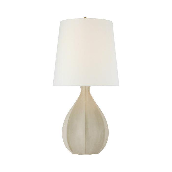 Rana Table Lamp in Stone White (Large).