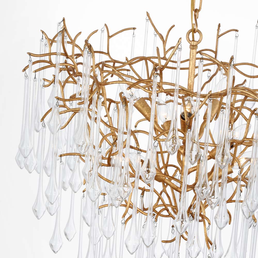 Rayne Chandelier in Detail.