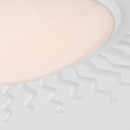Re LED Semi Flush Mount Ceiling Light in Detail.