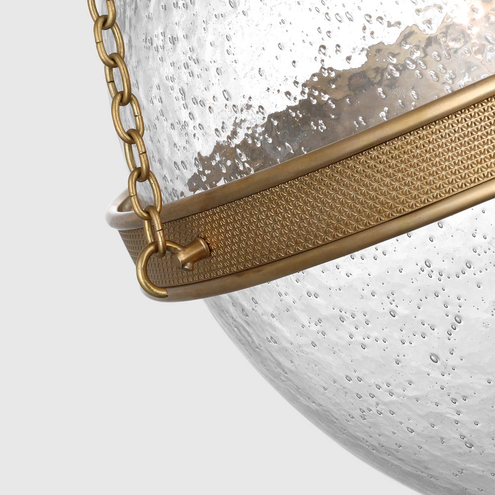 Reese Globe Pendant Light in Detail.