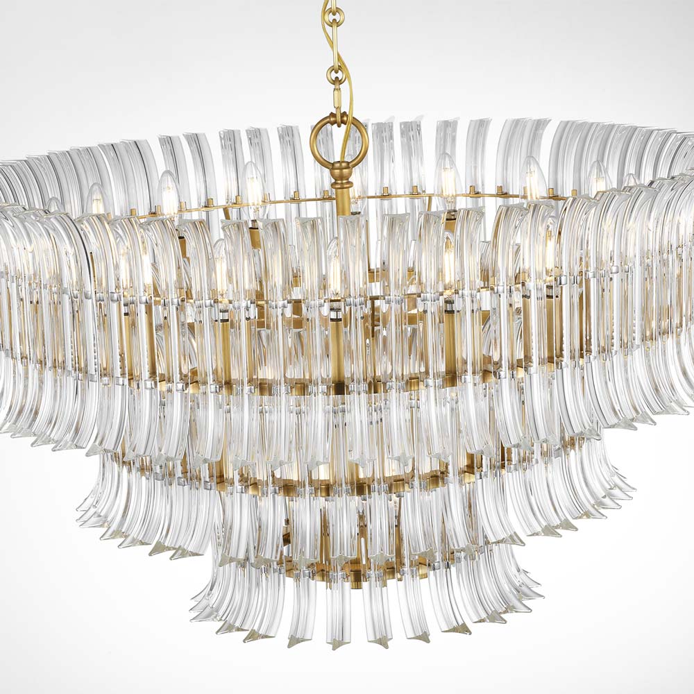 Rhine Chandelier in Detail.