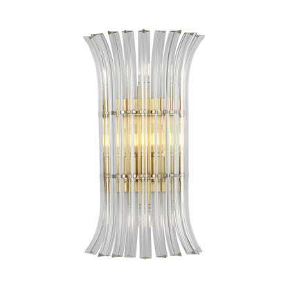 Rhine Wall Light in Hand-Rubbed Antique Brass.