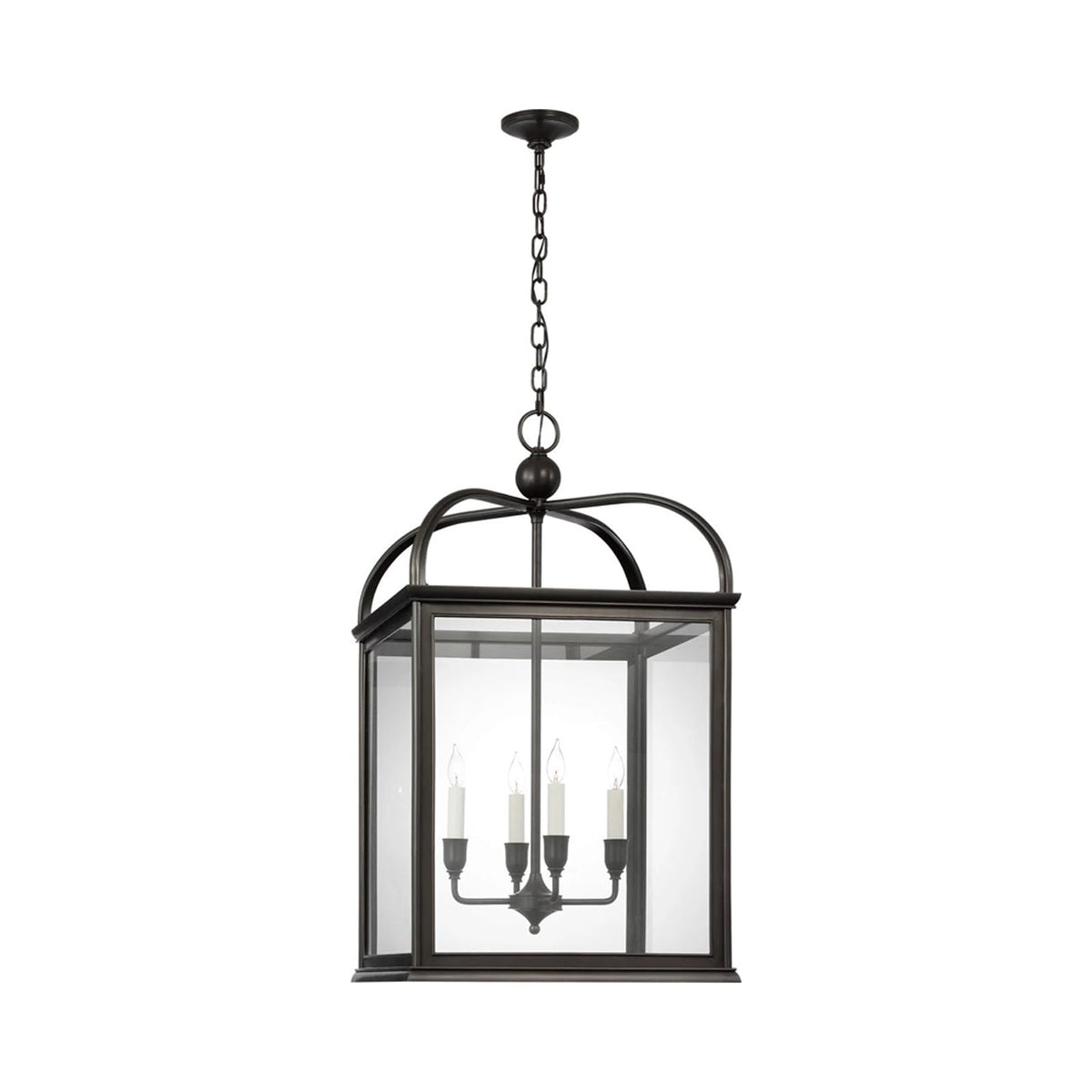 Rhoades Pendant Light in Bronze (24.5-Inch).