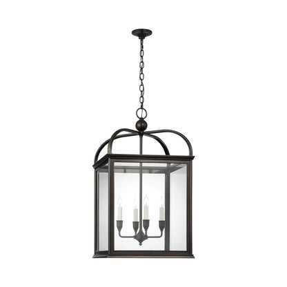 Rhoades Pendant Light in Bronze (24.5-Inch).