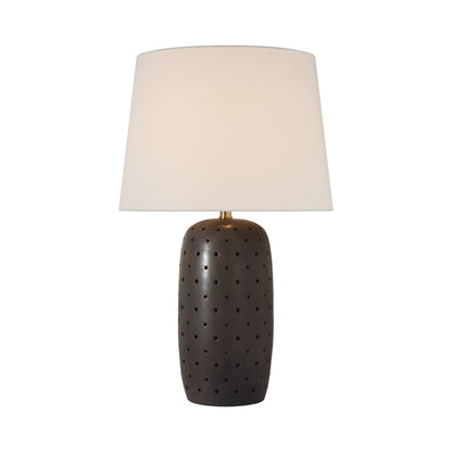 Samara Table Lamp in Dusted Cocoa.