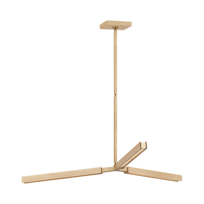 Satori LED Chandelier in Natural Maple.