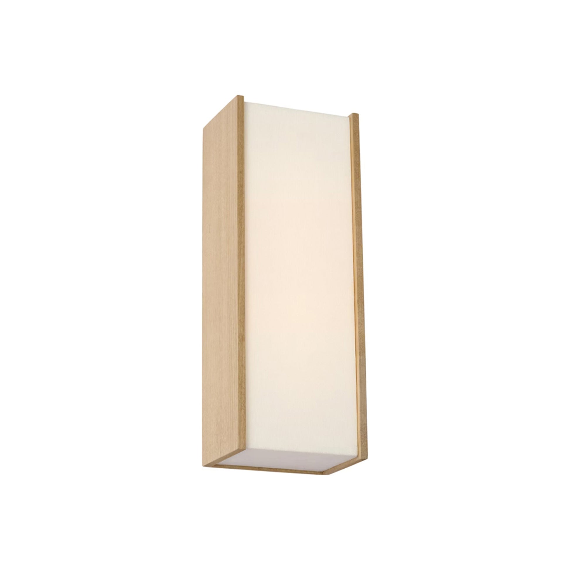Satori LED Wall Light in Natural Maple (12-Inch).