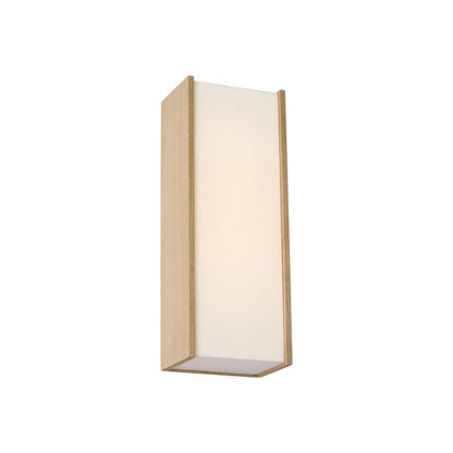 Satori LED Wall Light in Natural Maple (12-Inch).