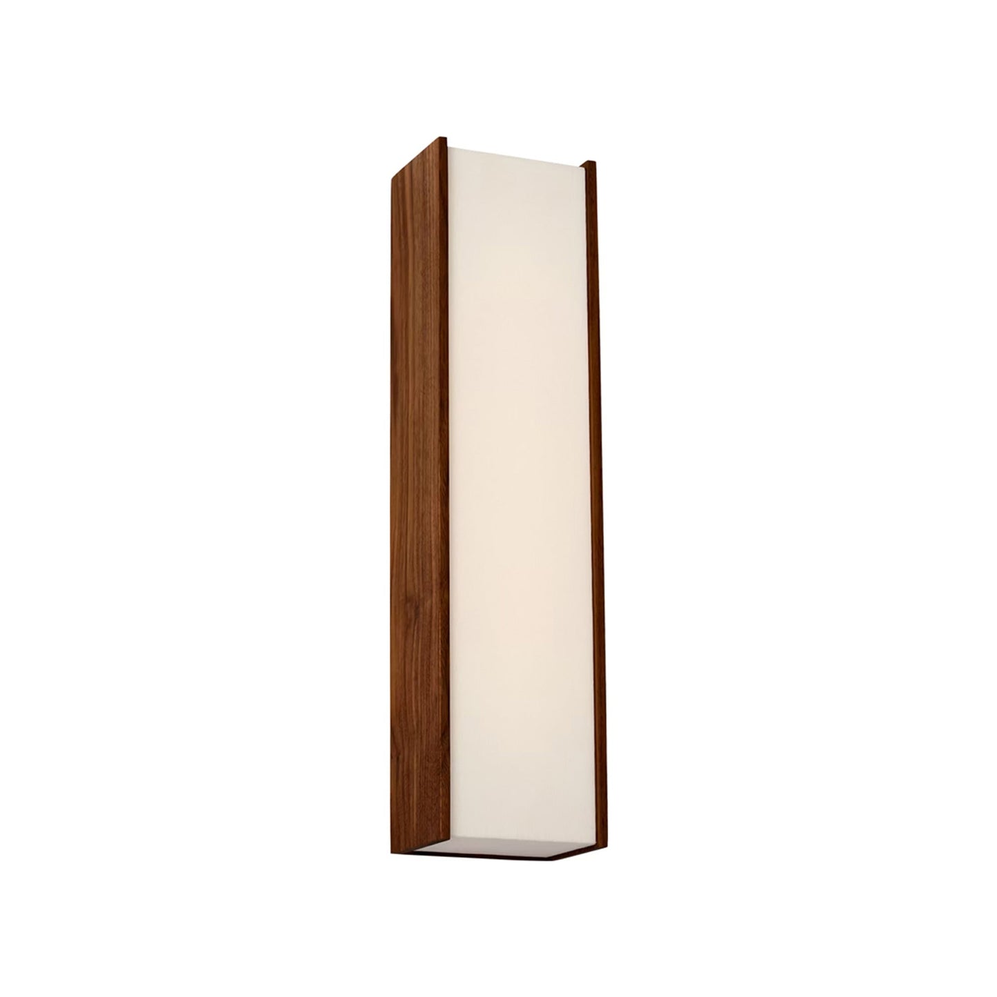 Satori LED Wall Light in Natural Walnut (18-Inch).