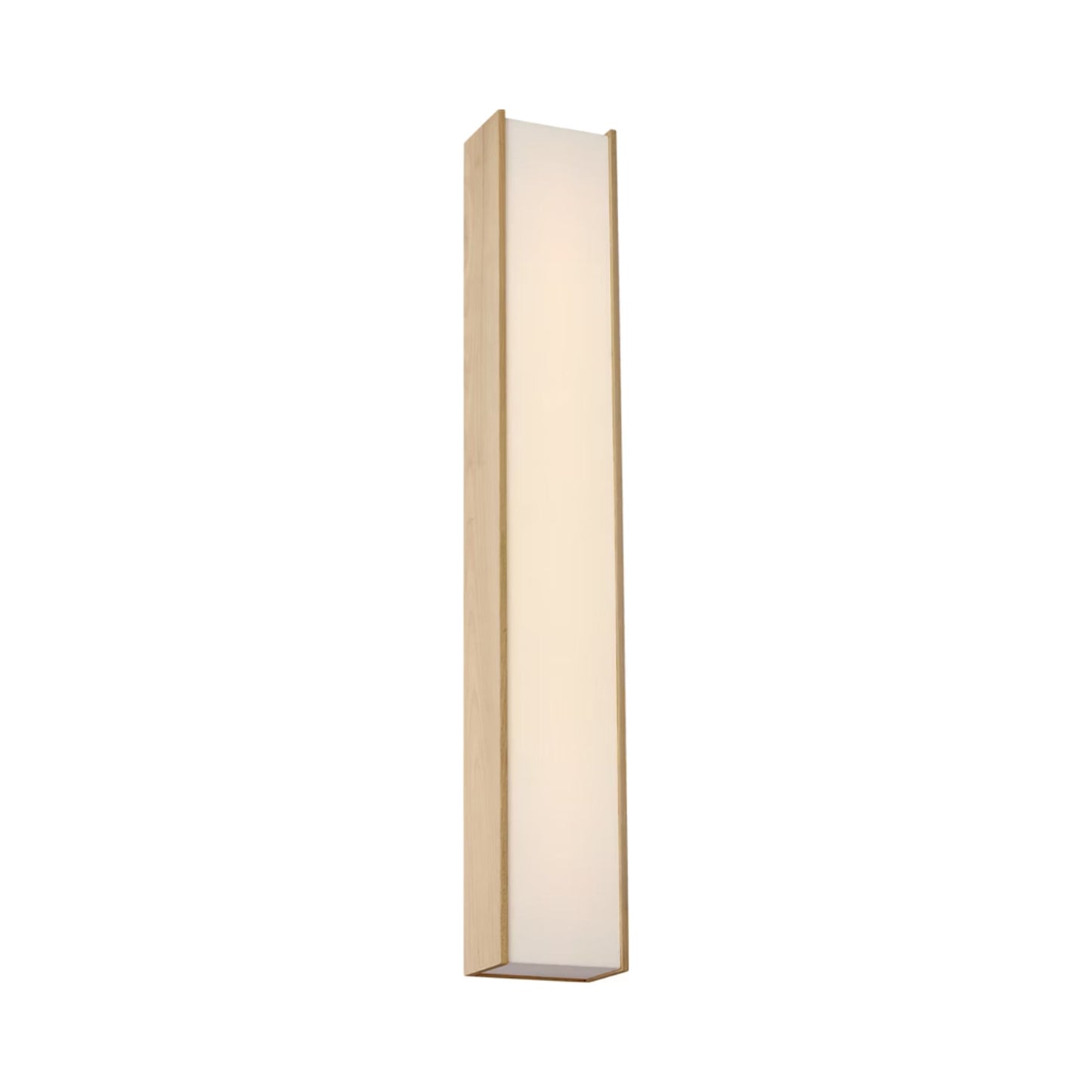 Satori LED Wall Light in Natural Maple (30-Inch).