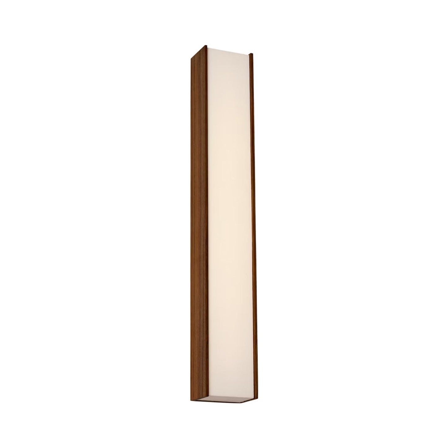 Satori LED Wall Light in Natural Walnut (30-Inch).