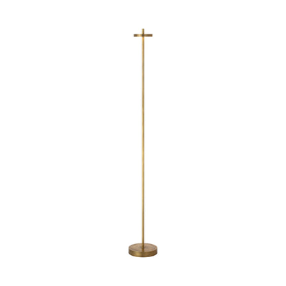 Sene LED Rechargeable Floor Lamp in Museum Brass.