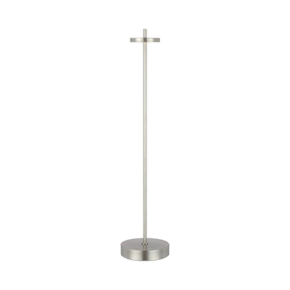 Sene LED Rechargeable Table Lamp in Museum Nickel (Large).