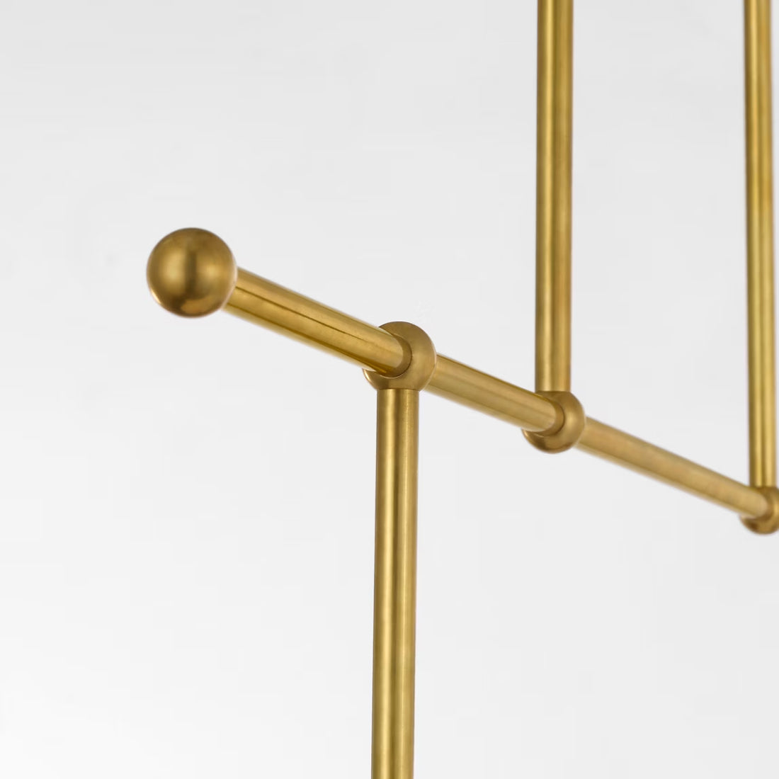Soren Extended Drop Linear Chandelier in Detail.