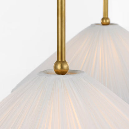 Soren Extended Drop Linear Chandelier in Detail.