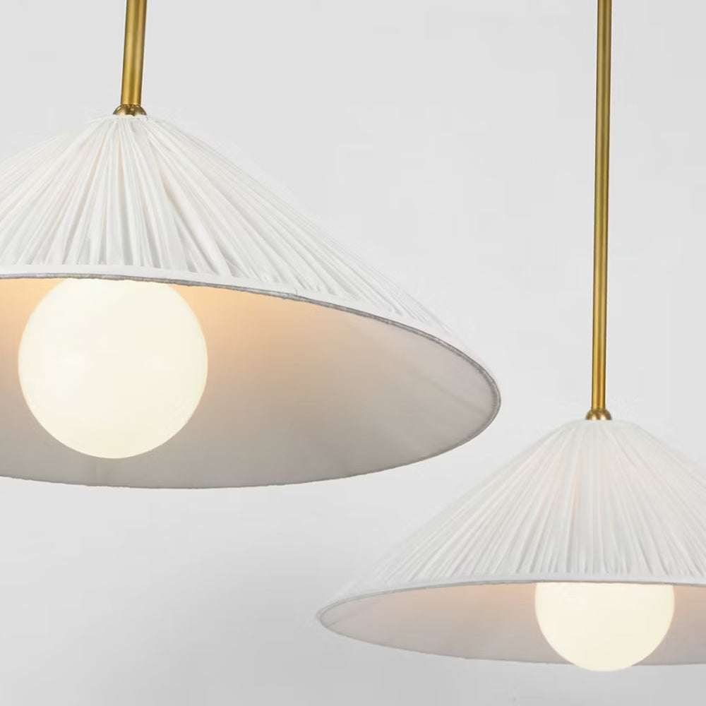 Soren Extended Drop Linear Chandelier in Detail.
