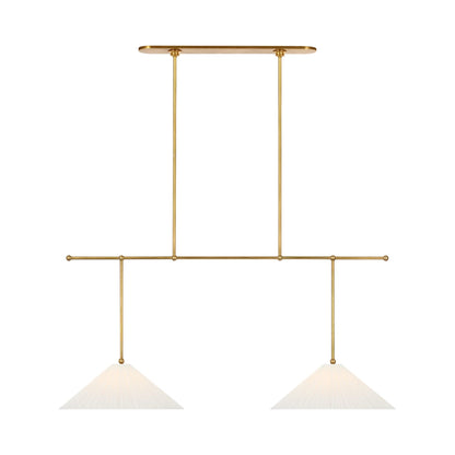 Soren Extended Drop Linear Chandelier in Detail.