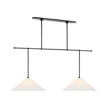 Soren Extended Drop Linear Chandelier in Detail.